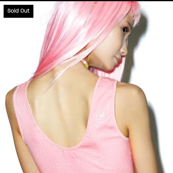 Dolls Kill Pink Tank Top - Picture 4 of 10